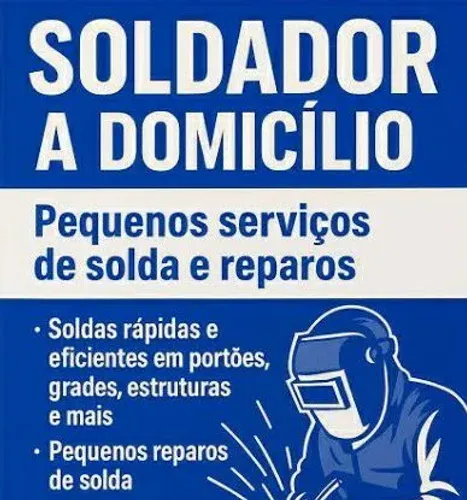 Serviços de soldas a domicílio