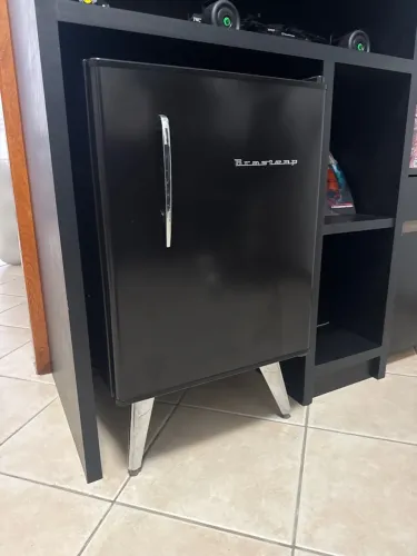 Frigobar Brastemp Retrô Classic Black 76L ? 220V