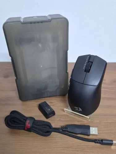 Mouse Redragon king 4k sem fio, tri mode(Testado)