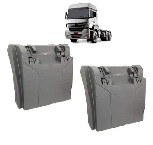 paralama completo caminhao MB MERCEDES BENZ axor actros Já com suporte