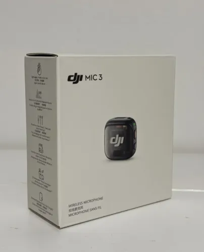 Microfone DJI Mic 3 Na Caixa