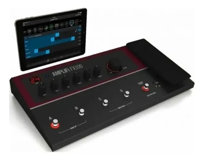Pedaleira line 6 amplifi fx100 