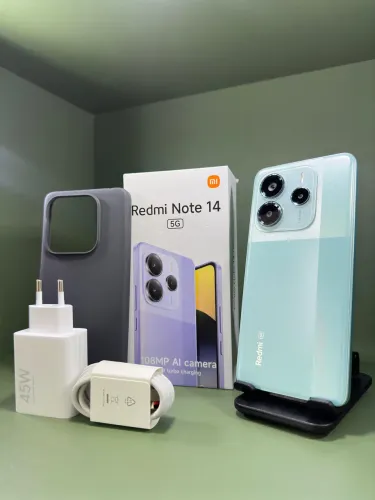 Celular Redmi Note 14 5G NFC 256/08 -Verde Lacrado