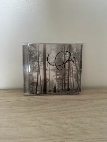 CD autografado Taylor Swift folklore