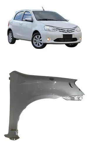 Paralama Toyota Etios Com Furo Direito 2013 A 2024 Original