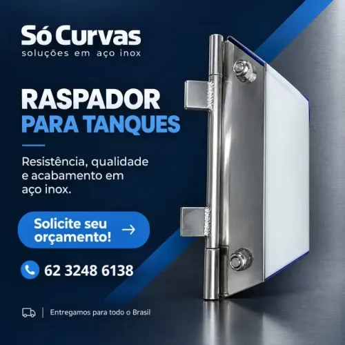 RASPADORES PARA TANQUES INDUSTRIAIS