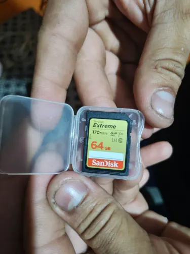 Cartão de memória de câmera 