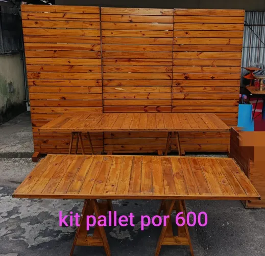 Kit pallet para decoração 