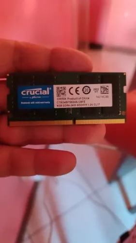 MEMORIA CRUCIAL DDR4 DE 8GB 2400MHZ PARA NOTEBOOK