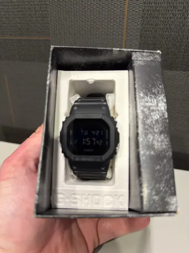 Relógio Casio G-Shock DW5600UBB-1DR Preto - Impecável - Com Caixa