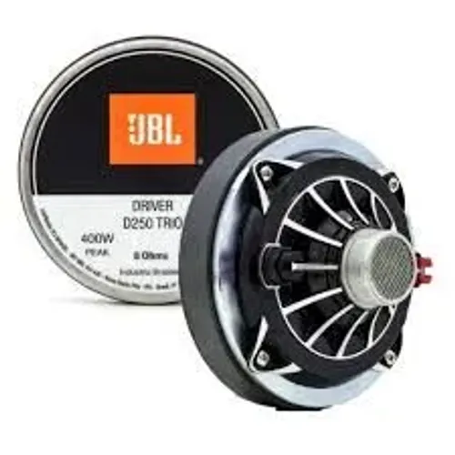 Corneta D250 Trio 8 Ohms Driver Fenólico para Som Automotivo