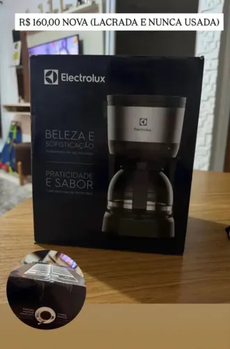 CAFETEIRA NOVA LACRADA