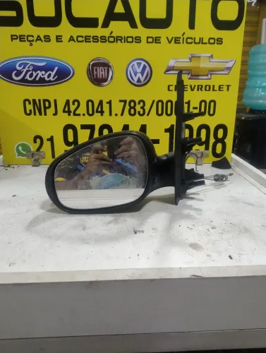 retrovisor do mobi lado motorista manual com seta 