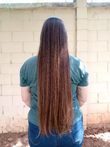 Cabelo humano sem química