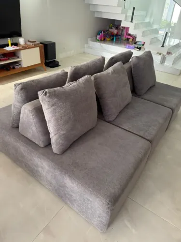 Sofá Modular Tulum Cinza