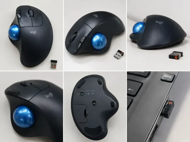 Mouse Logitech Wireless Original + Receptor USB - Pouco Uso