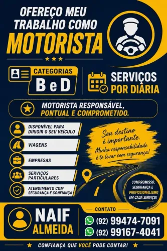Motorista/ajudante