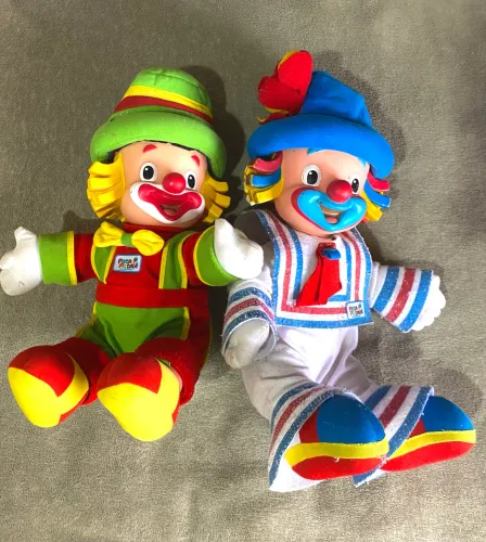 Boneco Patati e Patatá 45cm Par Cabeça Vinil