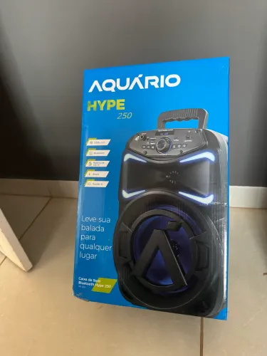 Caixa de som aquario Hype 250w