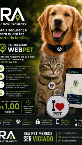 RASTREADOR PARA PET - WEBPET