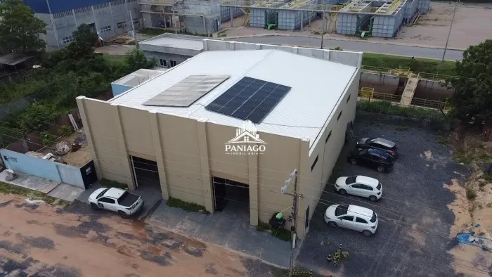 Barracão 430 m², pé direito alto, energia solar - Parque Geórgia, Cuiabá/MT