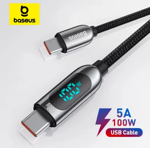 Cabo baseus tipo C 100W
