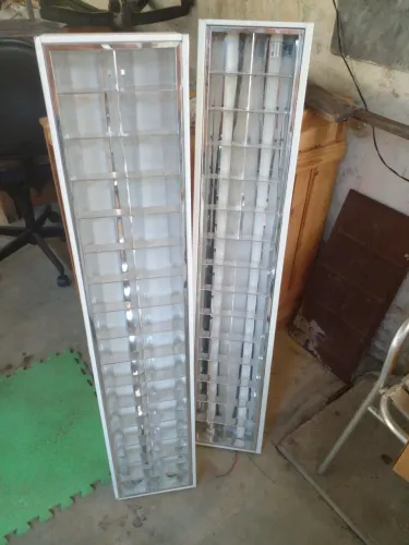 Luminárias com lâmpadas Led