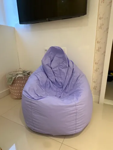 Puff Pera Roxo Claro