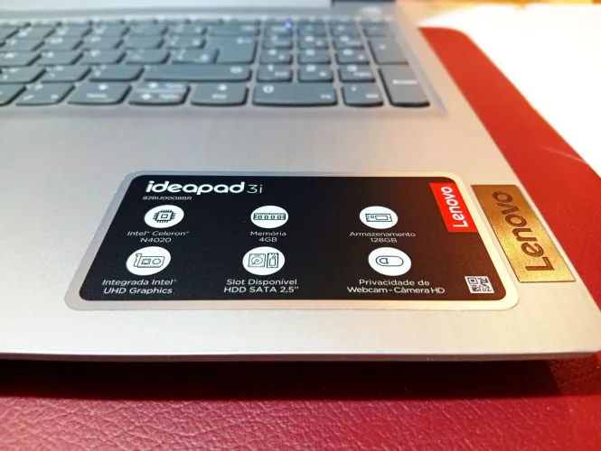 Notebook Lenovo IdeaPad |SSD 128GB | 4GB RAM | Windows 11 | Ótimo Estado