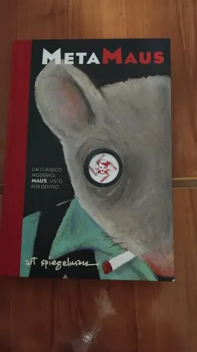 Livro "Meta Maus" capa dura com CD, aceito negociação