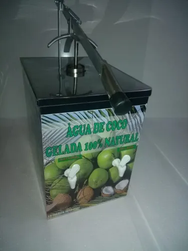 Máquina de Coco Gelado Inox