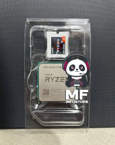 Kit Placa mãe A520M-PLUS Asus TUF + Processador Ryzen 5 5600 - NOVOS