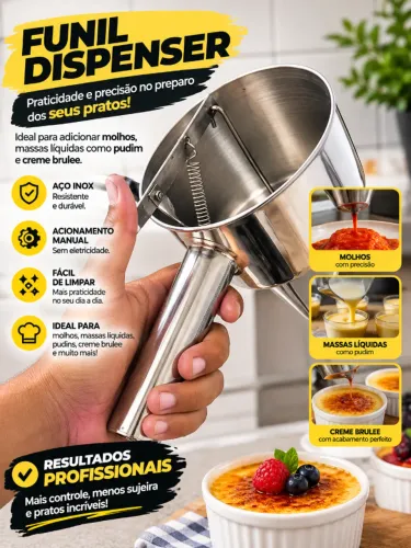 Dispenser de molhos e massas