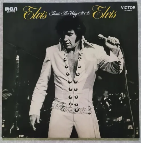Lp Vinil Elvis That's the way it is 180g colorido Red vinil