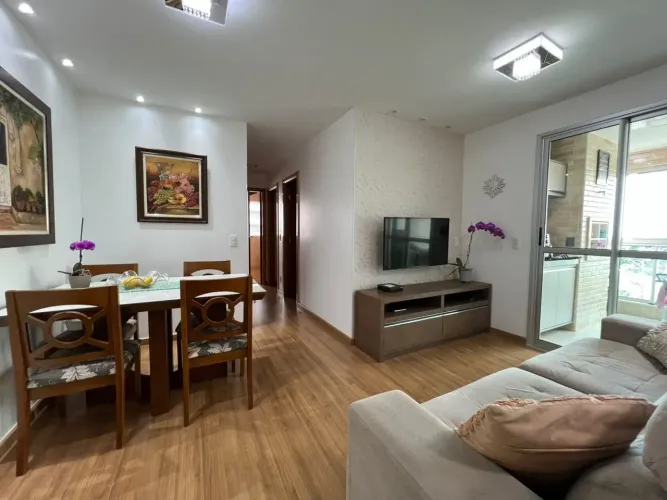 FLORAIS - R$ 750.000 - Apartamento à venda, 3 Quartos (1 Suíte), 75 m², 1 vaga, Gleba Palh