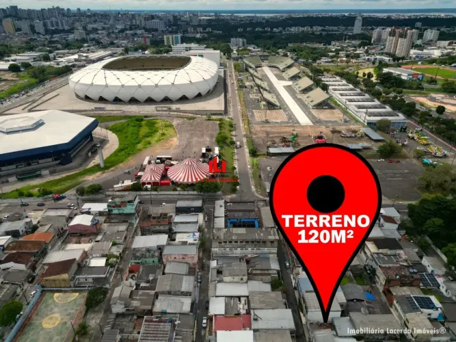 Terreno no no Alvorada (Próximo da Arena da Amazônia) 120m² Terreno Plano
