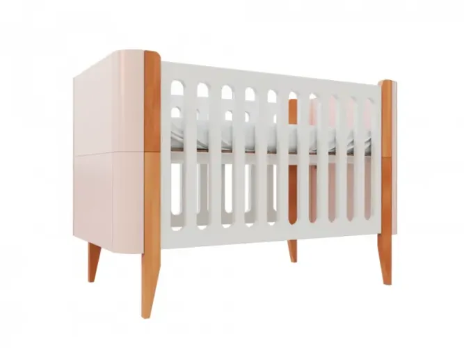 Berço BO 3 em 1 - O Móvel que Cresce com Seu Filho, do Mini Berço à Mini Cama