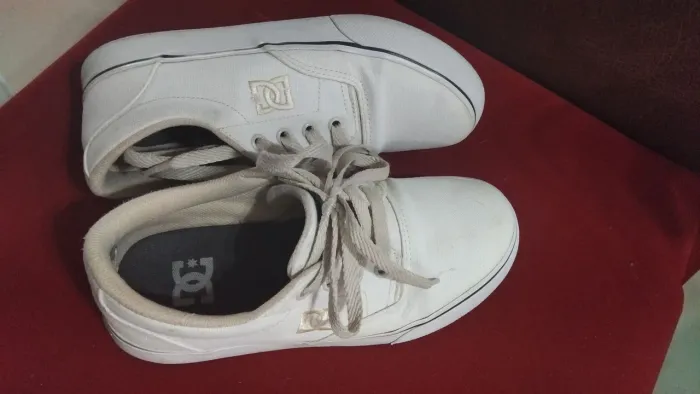 Tênis DC Shoes New Flash 2 TX Branco Original - Número 35