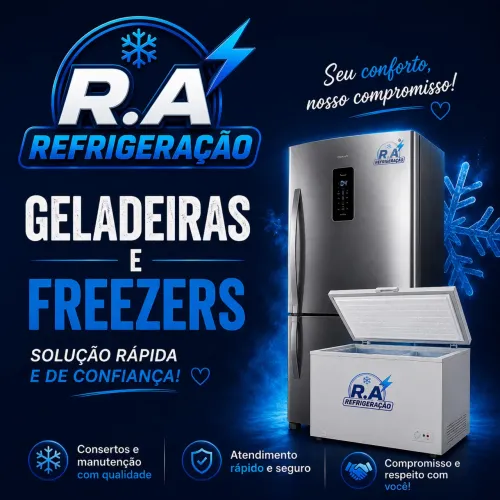 CONSERTO DE GELADEIRAS, FREEZER, FRIGOBARES E BEBEDOUROS