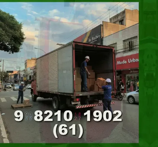 frete para a seguridade do seu transporte em Taguatinga Norte! preço acessível e seguro!