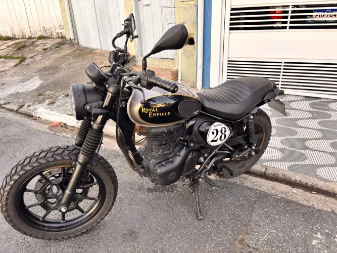 Royal Enfield Hunter 350 - 2024 - Oportunidade Única + Customização
