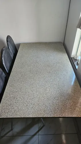 Conjunto de Mesa Roma 6 Cadeiras
