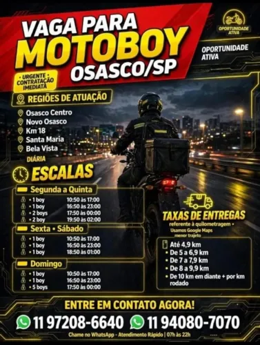 Osasco motoboy Delivery