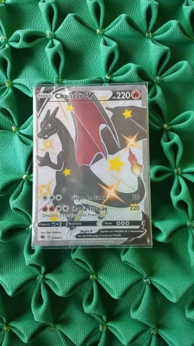 Carta Pokemon Charizard V Shiny (079/073)-pokecard