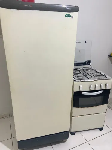 Geladeira+ fogão 