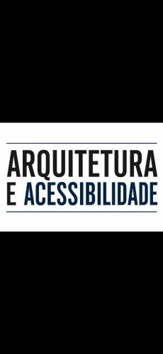 Acessibilidade - arquiteto especializado