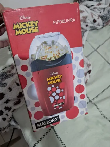 Pipoqueira elétrica sem óleo Mickey nova