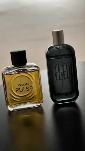 Perfumes Egeo Bomb Black + Pulse Eudora.