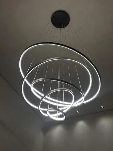 Lustre Pendente Circular Led
