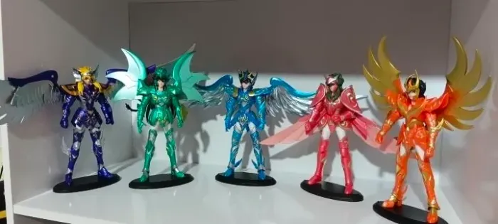 Coleção Cavaleiros do Zodíaco Bronze V2 com Asas